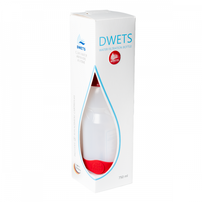 Пляшка для води з фільтром DWETS 750 мл